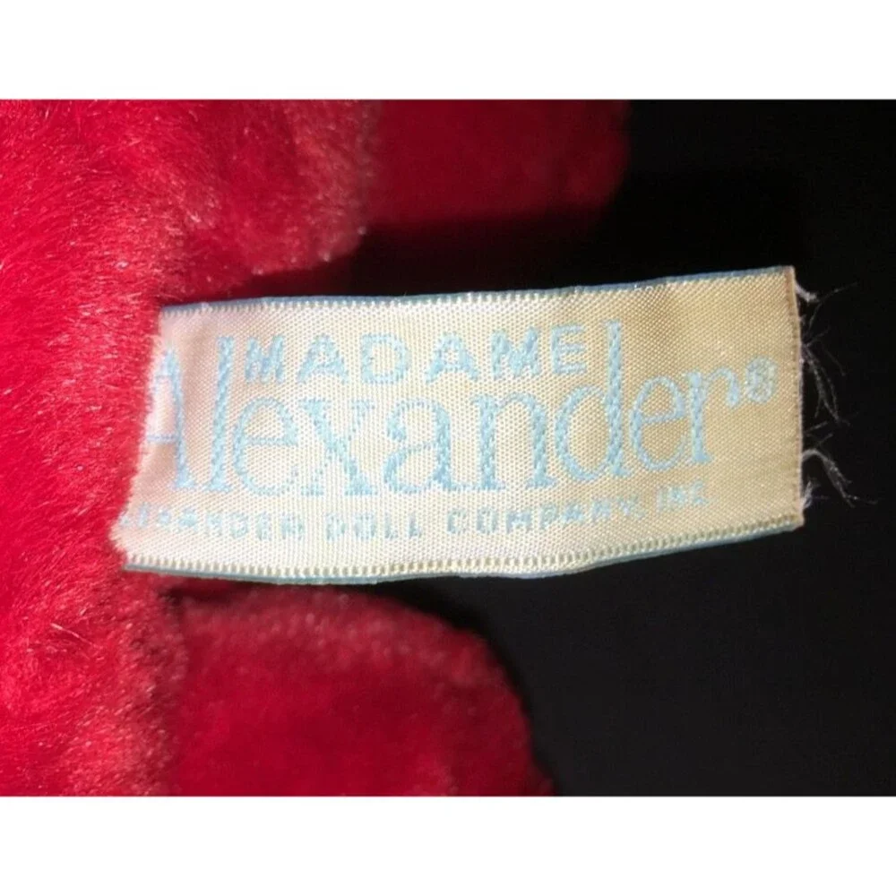 Vintage Madame Alexander CLIFFORD Big Red Dog Plush 10